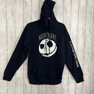 Disney Nightmare Before Christmas Jack Skellington Pullover Hoodie Sweatshirt